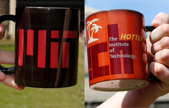 Caltech students visited MIT bearing some clever gifts.