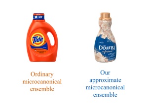 Detergent vs. softener